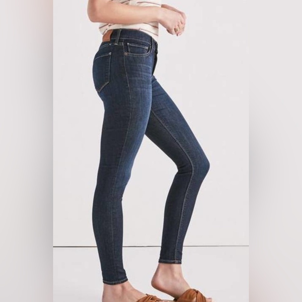 Lucky Brand Brooke Legging Ankle Jeans Dark Wash EUC Size 0/25